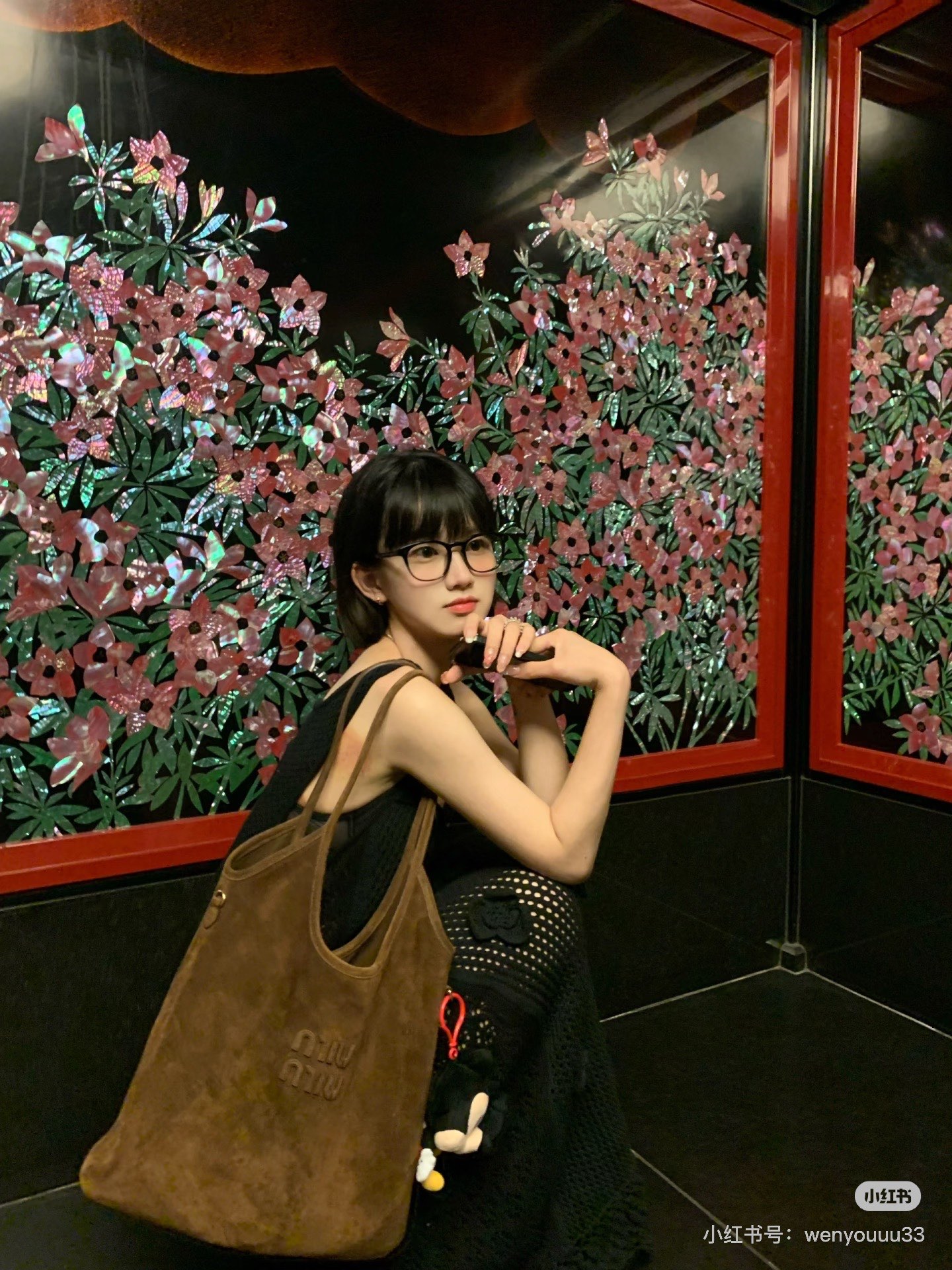 Miu Miu 24FW Suede Hobo Bag - Image 4