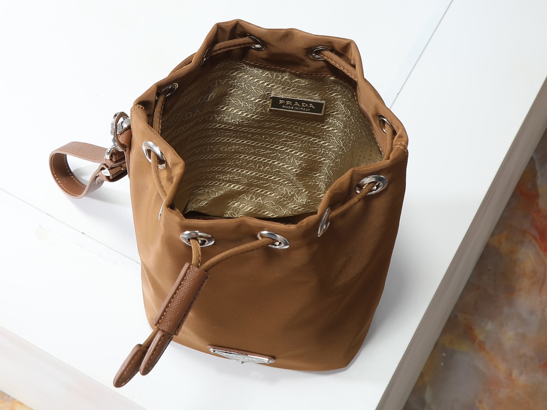Prada Re-Nylon Drawstring Pouch - Image 7