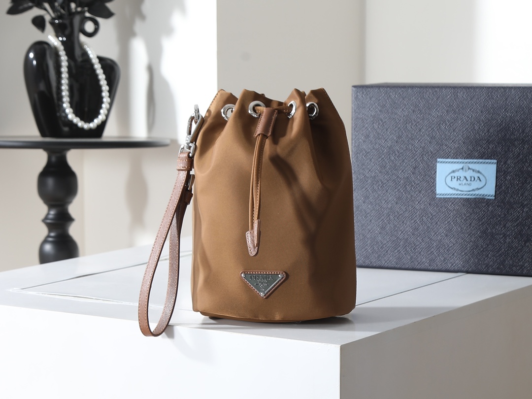 Prada Re-Nylon Drawstring Pouch - Image 8