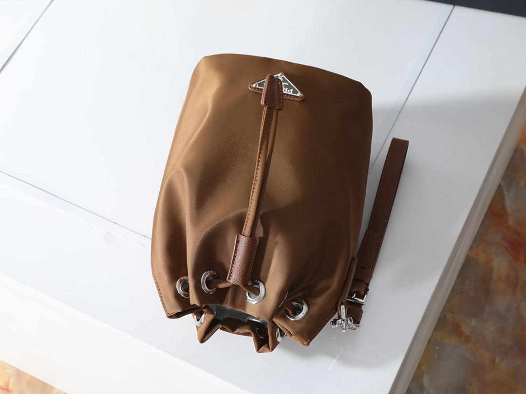Prada Re-Nylon Drawstring Pouch - Image 9