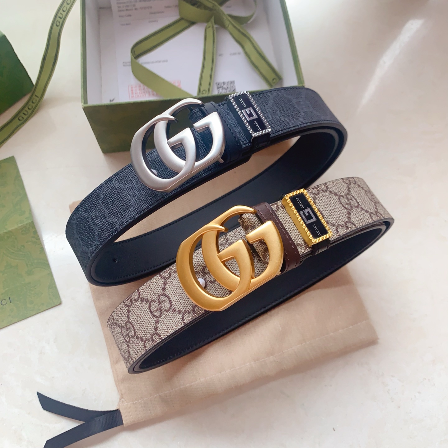 Gucci Classic Business Belt - Image 5