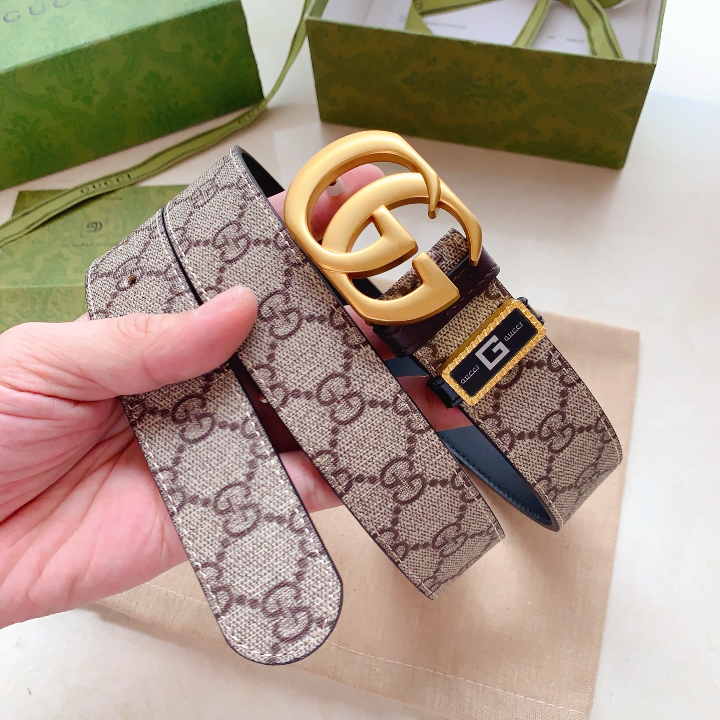Gucci Classic Business Belt - Image 7