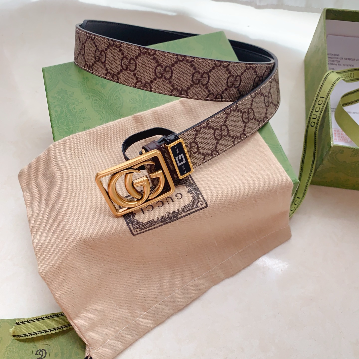 Gucci Signature Gentleman’s Belt - Image 3