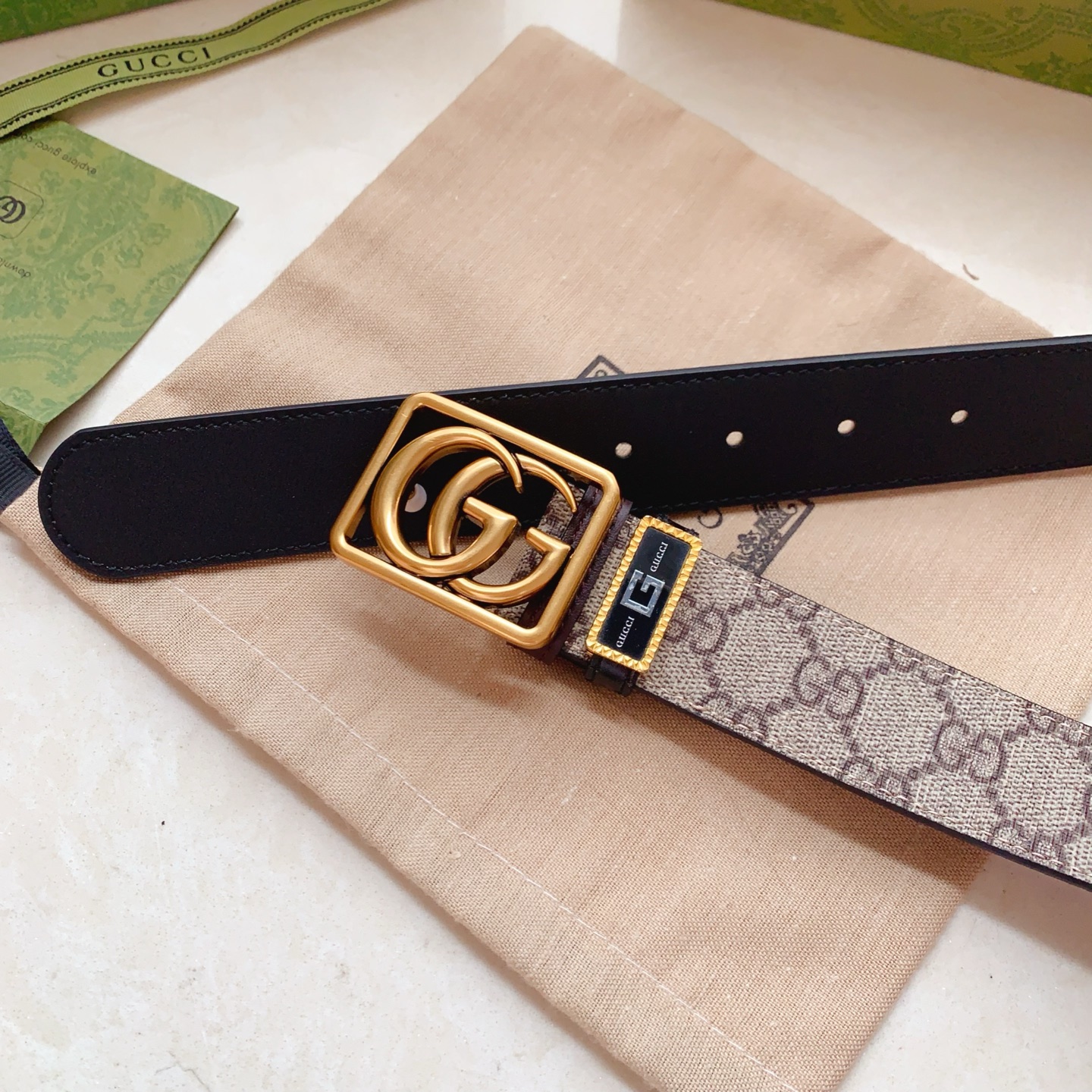Gucci Signature Gentleman’s Belt - Image 4
