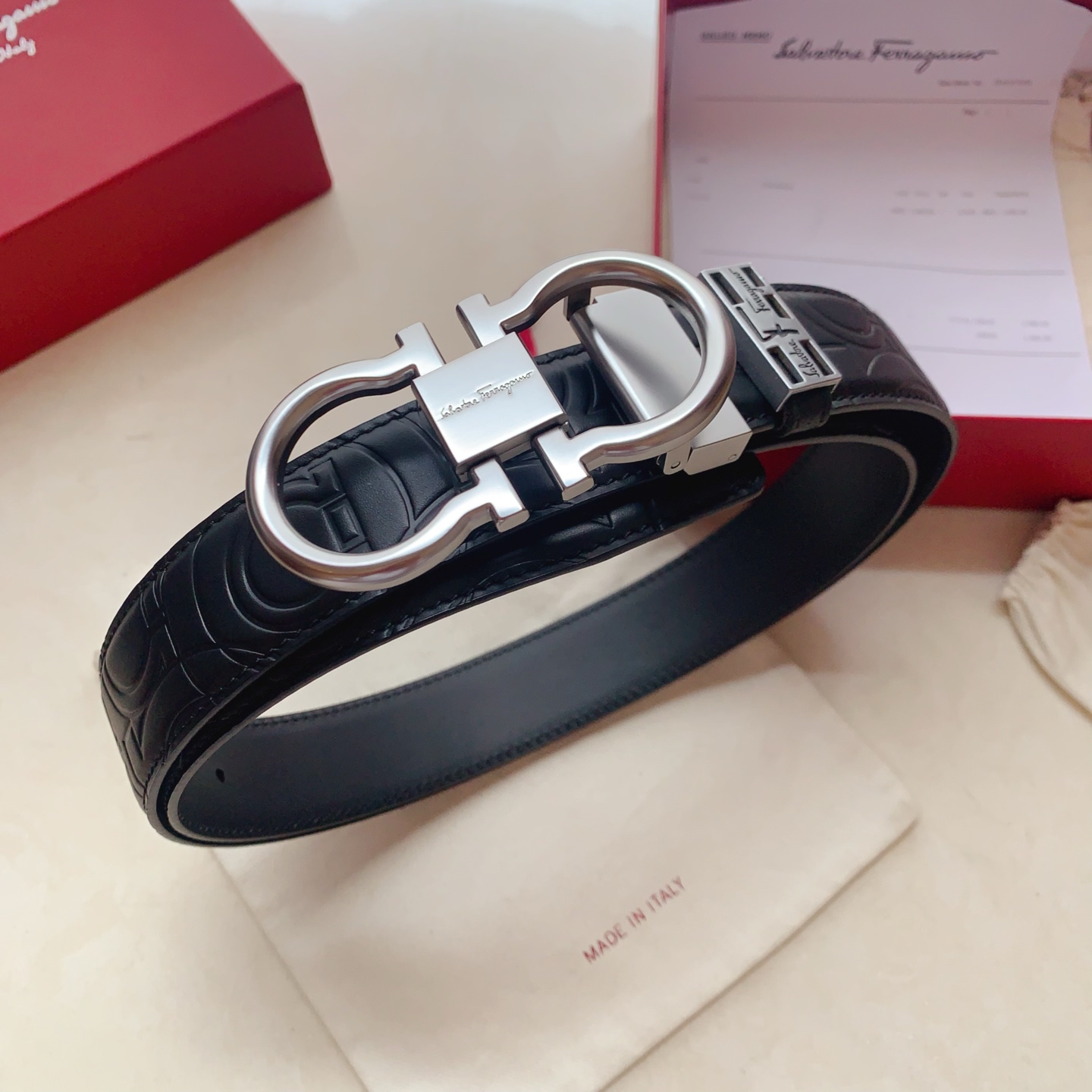 Ferragamo Reversible Business Belt - Image 4
