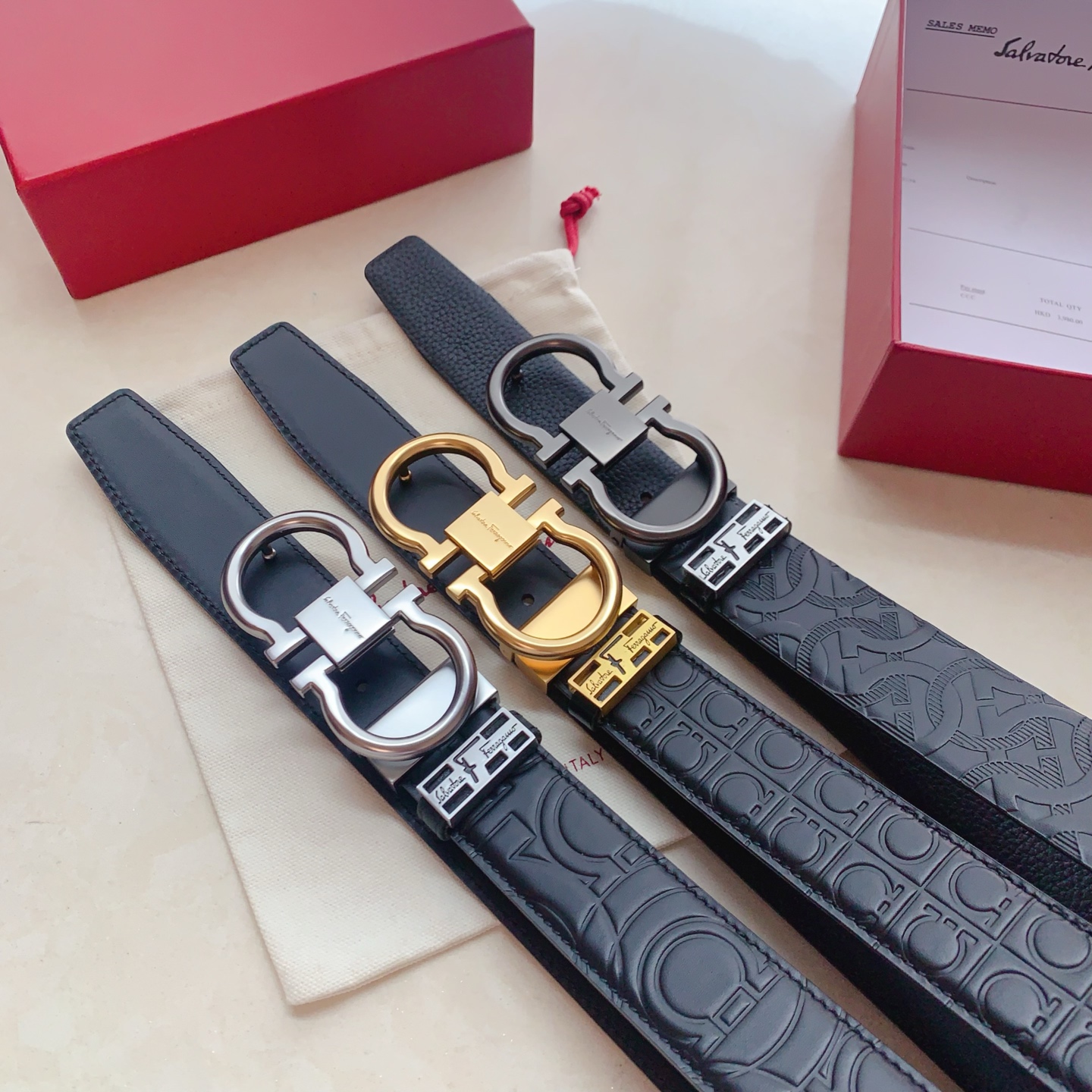 Ferragamo Reversible Business Belt - Image 10