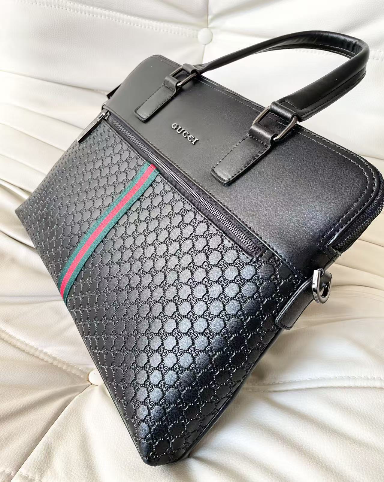 Gucci Signature Executive Briefcase - Image 6