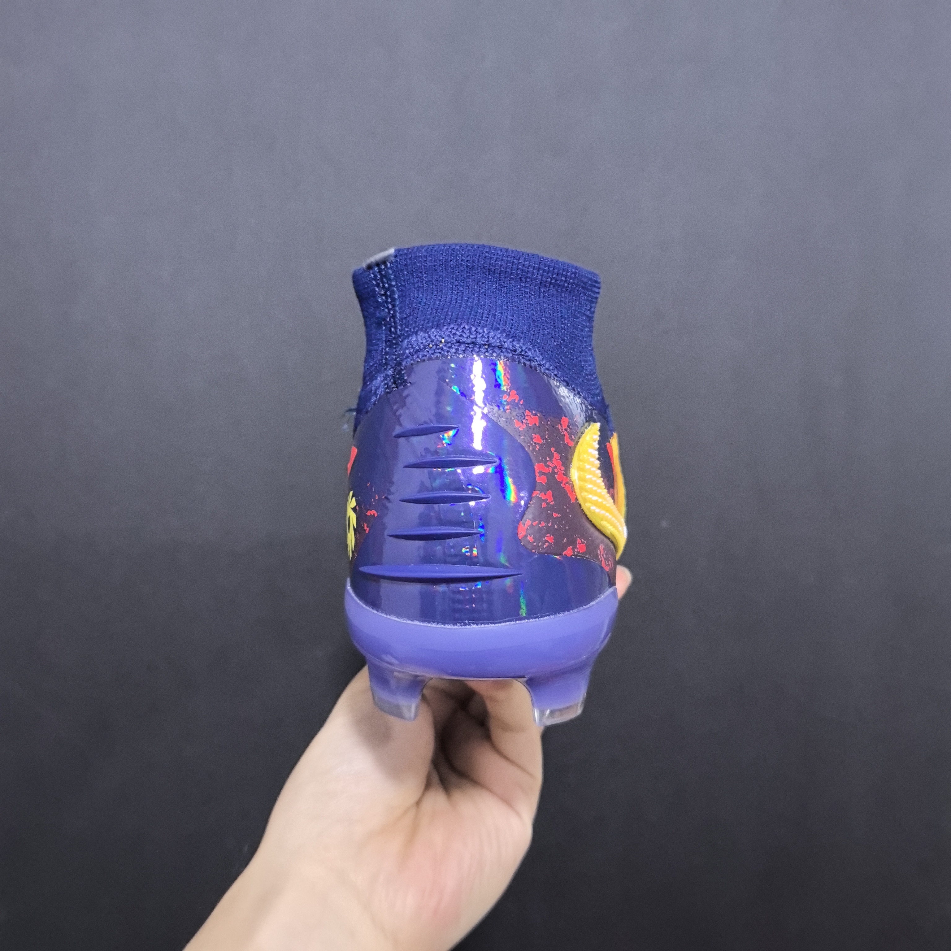 Nike Phantom GX 2 Elite High FG – "Electric Sunrise" Edition - Image 3