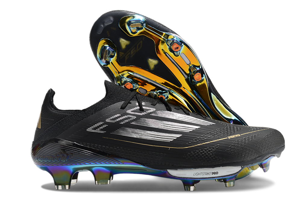 Adidas F50+ Elite FG – "Triple Black" Edition - Image 3