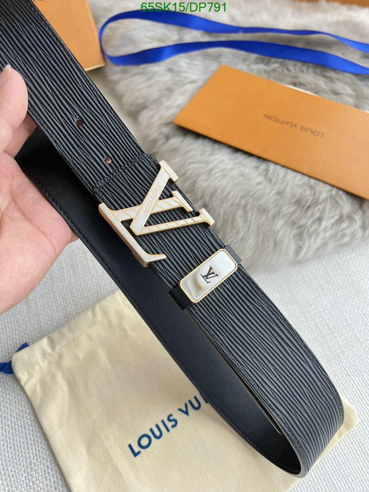 Louis Vuitton Monogram Premium Leather Belt - Image 4