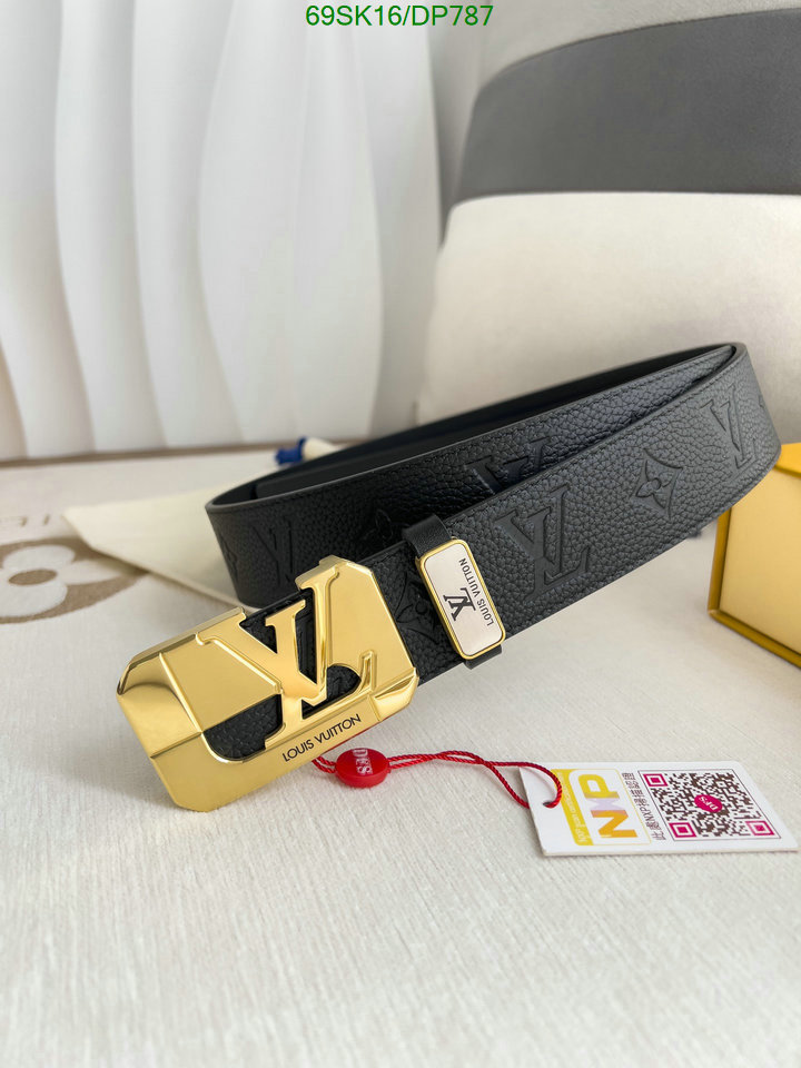 Louis Vuitton Monogram Premium Leather Refined Belt - Image 3