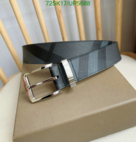 Burberry Check Pattern Belt #11137