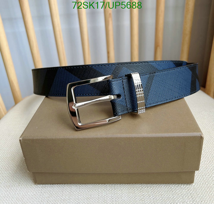 Burberry Check Pattern Belt #11137 - Image 3